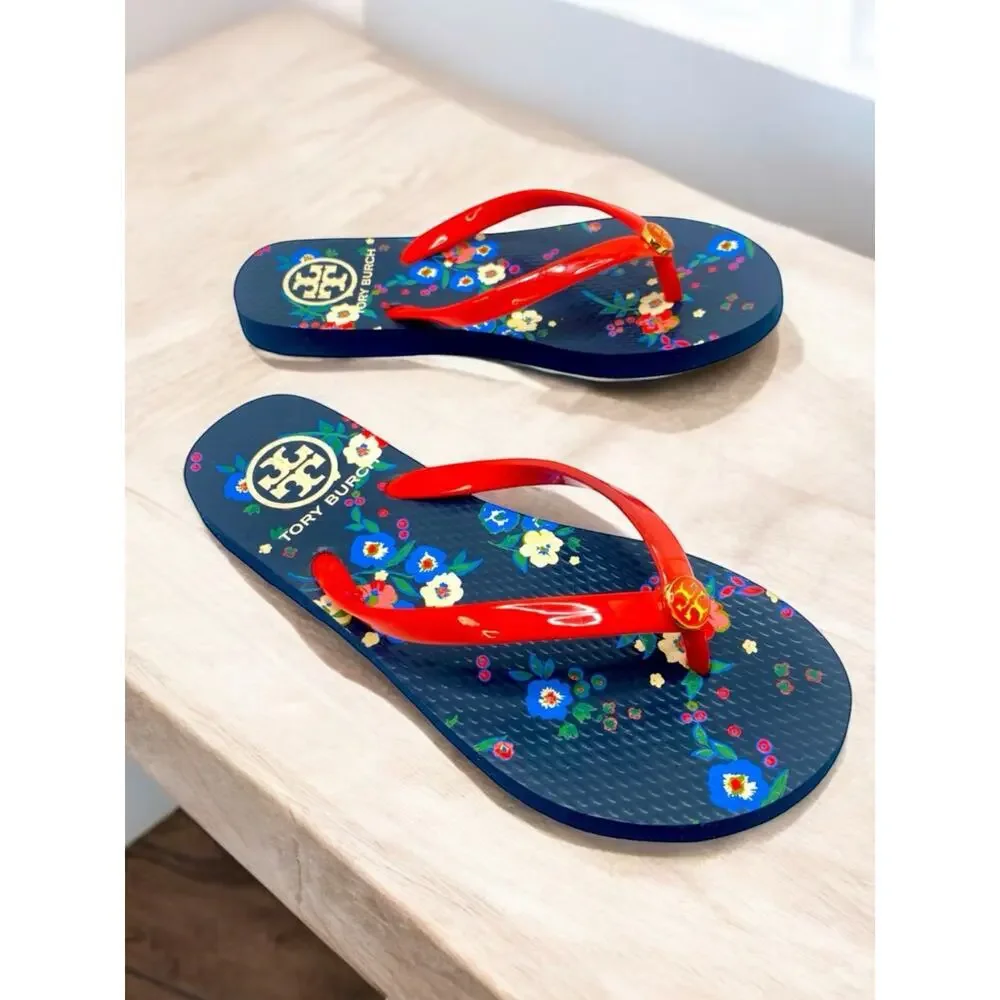 Tory Burch Women’s Thin Flip Flop Sandal Size 8